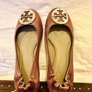 Tory Burch Leather Ballet Flats